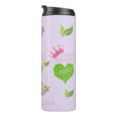 Personalisierte Vegane Flasche - Thermische Tumble (Nach rechts gedreht)