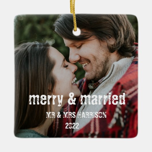 Personalisierte Verlobte Dekoration (Vorderseite)