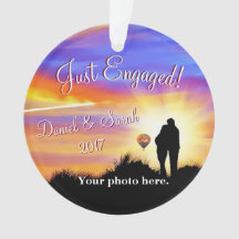 Personalisierte Verlobungs-Verzierung