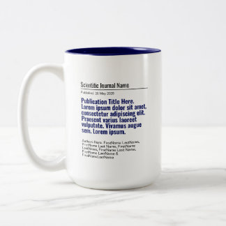 Personalisierte Veröffentlichung Zwei-Tone-Tasse 1 Zweifarbige Tasse