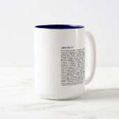 Personalisierte Veröffentlichung Zwei-Tone-Tasse 1 Zweifarbige Tasse (VorderseiteRechts)