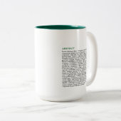 Personalisierte Veröffentlichung Zwei-Tone-Tasse 1 Zweifarbige Tasse (VorderseiteRechts)
