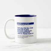 Personalisierte Veröffentlichung Zwei-Tone-Tasse - Zweifarbige Tasse (Links)