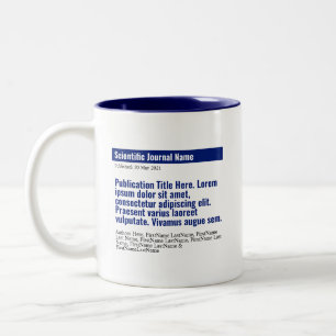 Personalisierte Veröffentlichung Zwei-Tone-Tasse - Zweifarbige Tasse
