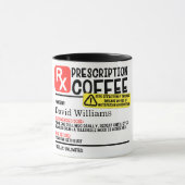 Personalisierte Verschreibung Kaffeekocher Tasse (Zentrum)