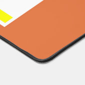 Personalisierte Verschreibungspflicht Alkohol Humo Schreibtischunterlage (Ecke)