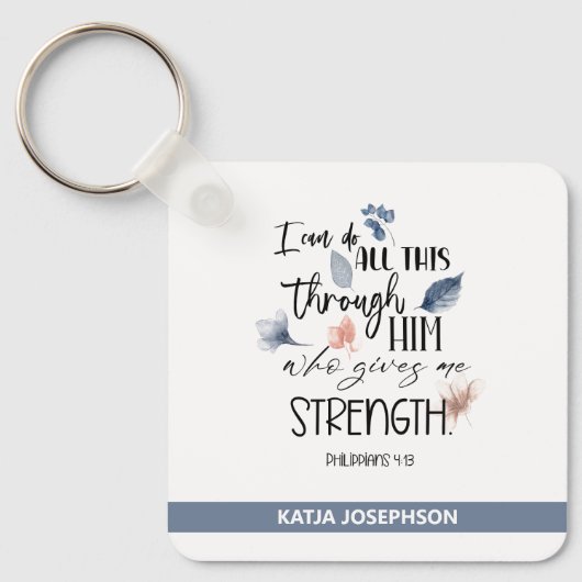 Personalisierte Verse Schlüsselanhänger (Vorderseite)