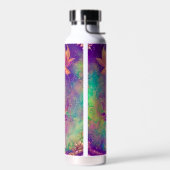 Personalisierte Verzierte Lotus-Blume Trinkflasche (Links)