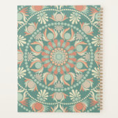 Personalisierte Verzierte Retro Sage und Sand Mand Planer (Rückseite)