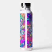 Personalisierte, Verzierte und lebendige Lotus-Blu Trinkflasche (Rechts)