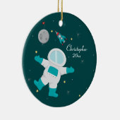 Personalisierte Verzierung des niedlichen Keramik Ornament (Rechts)