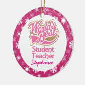 Personalisierte Verzierung Geschenk des Keramikornament (Links)