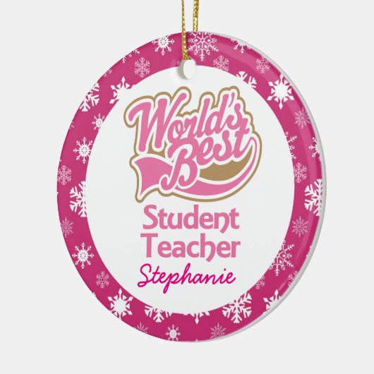 Personalisierte Verzierung Geschenk des Keramikornament (Links)