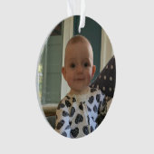 Personalisierte Verzierung Ornament (Vorderseite)