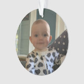 Personalisierte Verzierung Ornament (Vorderseite)