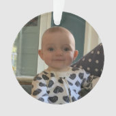 Personalisierte Verzierung Ornament (Vorderseite)