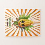 PERSONALISIERTE VIBRANT FUN CORN CHARACTER PUZZLE (Horizontal)
