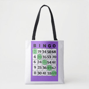 Personalisierte "viel Glück" BINGO Tasche