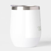 Personalisierte Vierblättriges Kleeblatt Wasserfla (Rechts)