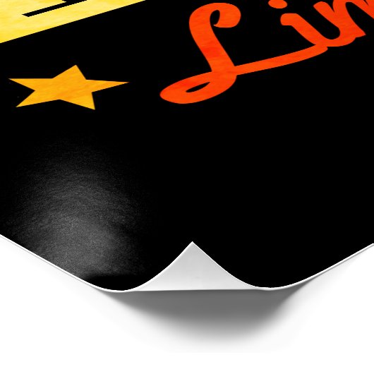 Personalisierte Vintag limitierte Auflage Geburtst Poster (Ecke)