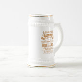 Personalisierte Vintage 35. Geburtstagsparty Bierglas (VorderseiteRechts)