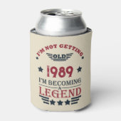 Personalisierte Vintage 35. Geburtstagsparty Dosenkühler (Kanne Vorderseite)