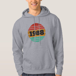 Personalisierte Vintage 35. Geburtstagsparty Hoodie