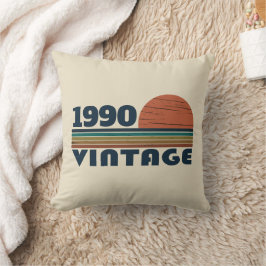 Personalisierte Vintage 35. Geburtstagsparty Kissen