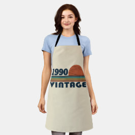 Personalisierte Vintage 35. Geburtstagsparty Schürze