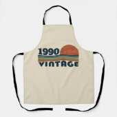 Personalisierte Vintage 35. Geburtstagsparty Schürze (Vorderseite)