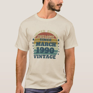 Personalisierte Vintage 35. Geburtstagsparty T-Shirt