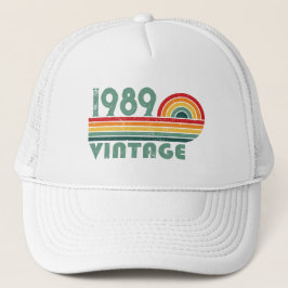 Personalisierte Vintage 35. Geburtstagsparty Truckerkappe