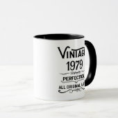 Personalisierte Vintage 45. Geburtstagsgeschenke s Tasse (VorderseiteRechts)