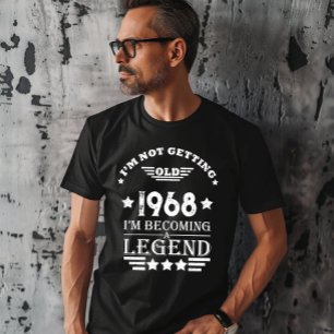 Personalisierte vintage 55. Geburtstagsfeier T-Shirt