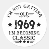 Personalisierte Vintage 55. Geburtstagsparty
