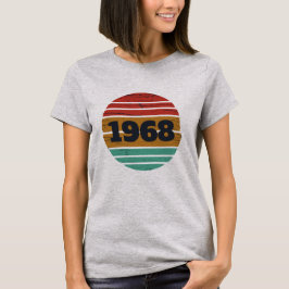 Personalisierte Vintage 55. Geburtstagsparty T-Shirt