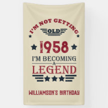 Personalisierte Vintage 65. Geburtstagsgeschenke r