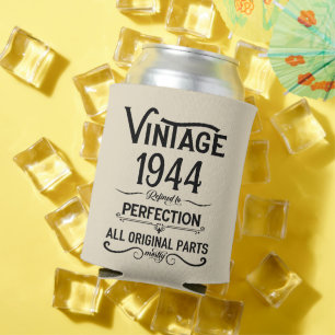 Personalisierte Vintage 80. Geburtstagsgeschenke s Dosenkühler