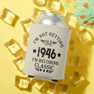 Personalisierte Vintage 80. Geburtstagsgeschenke s Dosenkühler