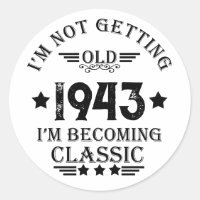 Personalisierte Vintage 90. Geburtstagsparty