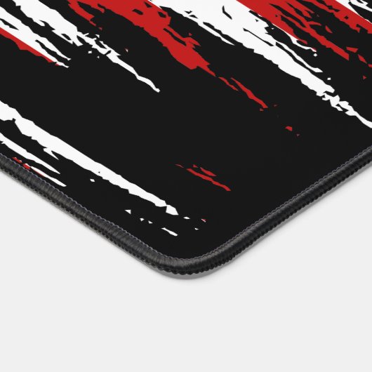 Personalisierte Vintage amerikanische Flagge Schreibtischunterlage (Ecke)