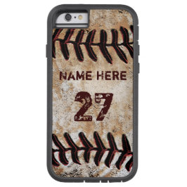 Personalisierte Vintage Baseball-iPhone-Fälle Case-Mate iPhone Hülle