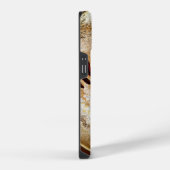 Personalisierte Vintage Baseball-Telefonfälle iPhone Hülle (Rechte Seite)
