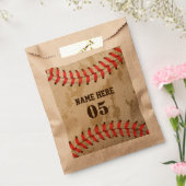 Personalisierte Vintage Baseballnummer Retro Geschenktütchen (Versiegelt)