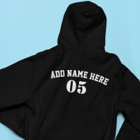 Personalisierte Vintage Baseballnummer Retro
