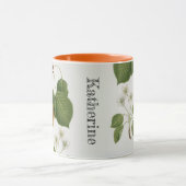 Personalisierte Vintage Birnenblütenfrucht Tasse (Zentrum)
