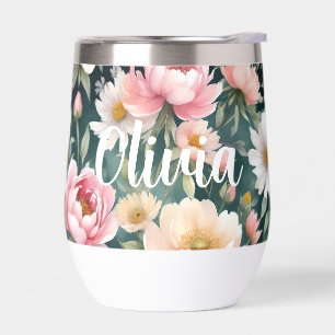 Personalisierte Vintage Blumendrucke