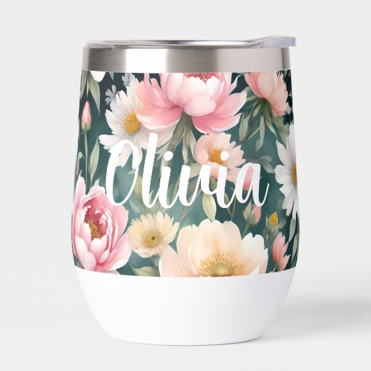 Personalisierte Vintage Blumendrucke (Links)