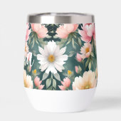 Personalisierte Vintage Blumendrucke (Rückseite)