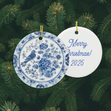 Personalisierte Vintage Chinoiserie Teller